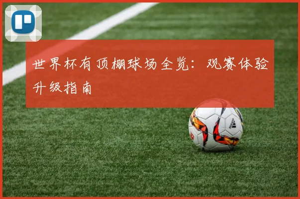 世界杯有顶棚球场全览：观赛体验升级指南